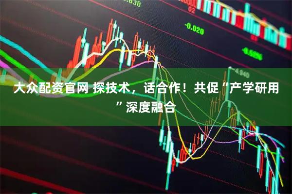 大众配资官网 探技术，话合作！共促“产学研用”深度融合